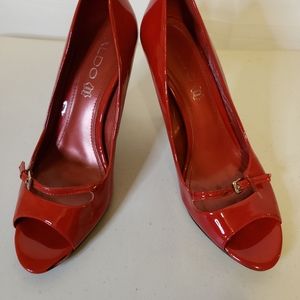 Aldo Red Heels Size 38‎